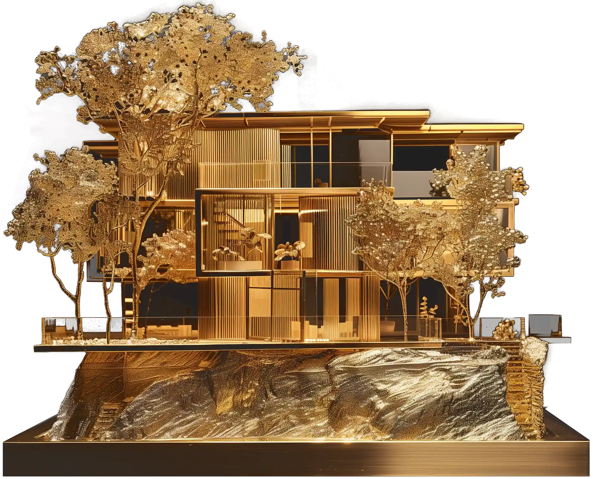 Modern house exterior